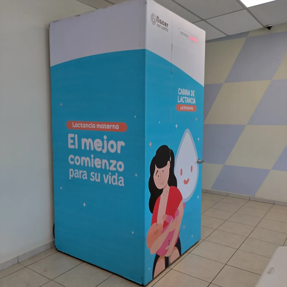Cabina de lactancia en El Salvador